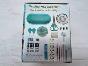 lot 106 image: Colored Bird High Quality Sewing Kit-See Photos For Content