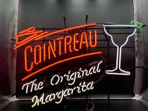 lot N068 image: Cointreau The Original Margarita Neon Sign