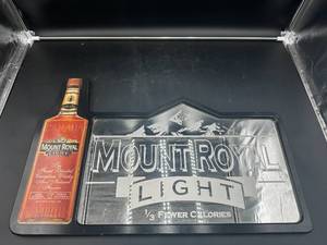 lot N096 image: Seagrams Mount Royal Mirror