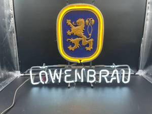 lot N126 image: Vintage Lowenbrau Neon Sign
