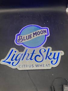 lot N308 image: Blue Moon Light Sky Sign