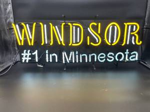 lot N449 image: WINDSOR #1 in Minnesota Neon Sign