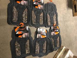 Lot of Custom Accessories True Timer Kanati Camo 2-Piece All Weather Floor Mat Customer Returns See Picture