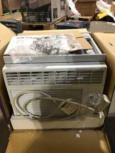 GE 5,000 BTU 115-Volt Window Air Conditioner for 150 sq. ft. Rooms in White Customer Returns See Pictures