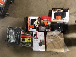 Lot of Assorted Grill Covers Various Models and Conditions Customer Returns See Pictures