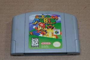 lot 90 image: Nintendo 64 Game - Super Mario 64