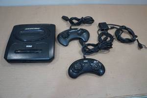 lot 108 image: Sega Genesis Gaming System with 2 Controllers