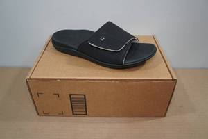 lot 186 image: Vionic Mens 24 Kiwi Slides -Size 8.5