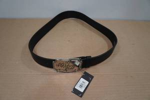 lot 195 image: Wild Ride Leather Belt -Size Medium