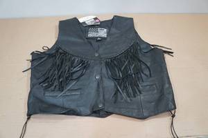 lot 205 image: USA Bikers Dream Apparel Vest -Size Large