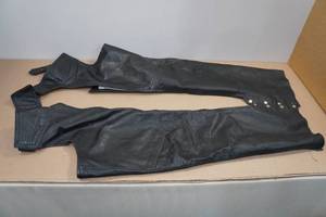 lot 210 image: Adjustable Waist Leather Chaps