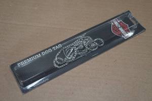 lot 244 image: Harley Davidson Premium Dog Tag