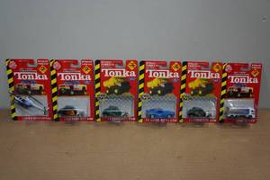 lot 283 image: 6 Tonka Die Cast Cars
