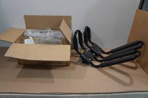 lot 1C image: 2 Pairs Heavy Duty Kayak J-Bar Racks