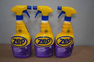 lot 84 image: 3 ZEP Shower, Tub & Tile Cleaner