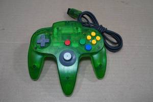 lot 87 image: Nintendo 64 Gaming System Controller -Jungle Green