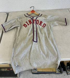 lot 9 image: Vintage Binford ND Baseball Jersey & Pants