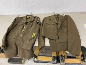 lot 24 image: Military Uniforms