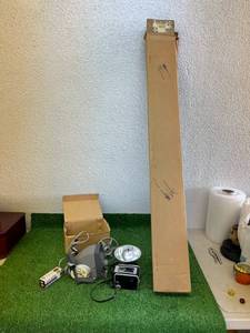 lot 99 image: Camera, Reel Splicer & 40 x 40 Screen