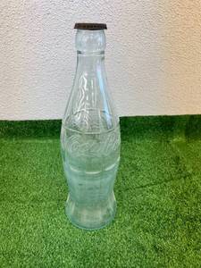 lot 45 image: Large Glass Coca-Cola Bottle