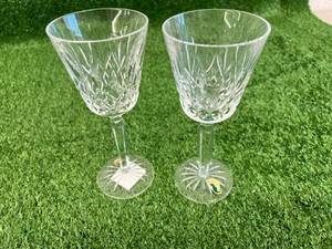 lot 51 image: Waterford Crystal Lismore Tall Claret Glass