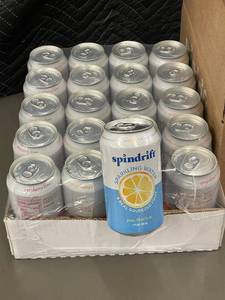 lot 1 image: Spindrift Sparkling Water Variety Pack -20 Cans