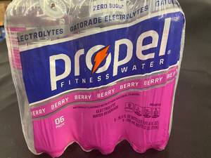 lot 16 image: Propel Fitness Water Berry Flavor 12 pack