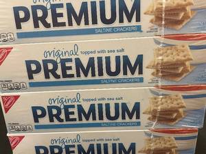 lot 17 image: AS 4 - 12-Pack Nabisco Premium Original Saltine Crackers