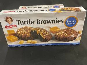 lot 22 image: AZ 3 - Little Debbie Turtle Brownies - 3 Packs