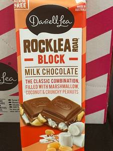 lot 31 image: Darrell Lea Rocklea Road Block Milk Chocolate 10 bars