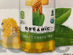 lot 38 image: Honest Organic Honey Green Tea - 12 Pack, 16.9 fl oz Bottles