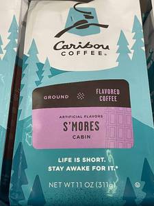lot 46 image: Caribou Coffee Smores Ground Flavored Coffee, 11 oz (3 Bags)