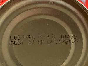 lot 59 image: HI 4 - Lot of 6 Cans of Tuscan Garden Large Black Ripe Olives