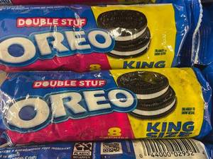 lot 73 image: ID 2 - Lot of 12 Double Stuf Oreo King Size Packs