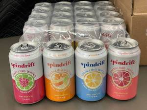 lot 101 image: Spindrift Sparkling Water Variety Pack -20 Cans