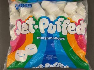 lot 121 image: Lot of 2 Jet-Puffed Marshmallows 24 oz Bags
