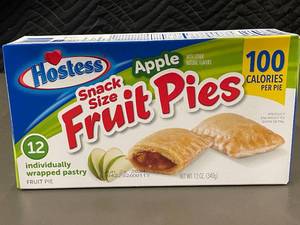 lot 137 image: ME 3 - Hostess Apple Snack Size Fruit Pies - 3 Boxes (12 Pies Each)