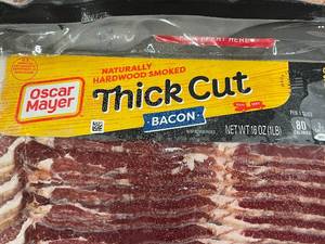 lot 170 image: J - 2 LBS Oscar Mayer Naturally Hardwood Smoked Thick Cut Bacon