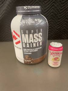 lot 258 image: FL 4 FL 5 - Dymatize Super Mass Gainer 6lb Rich Chocolate Dietary Supplement