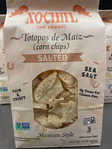 lot 464 image: Xochitl Totopos de Maiz Corn Chips - 5 Bags
