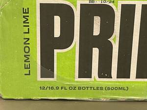 lot 504 image: ID 4 - Prime Hydration Lemon Lime - 12 Pack (16.9 FL OZ Bottles)