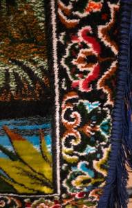 lot 49 image: Vintage Velvet Wall Tapestry