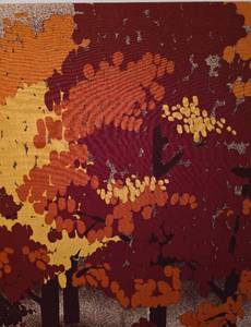lot 56 image: Vintage Cloth Wall Hanging