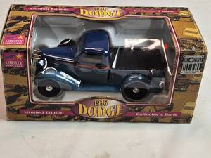 lot 89 image: Liberty Classics 1936 Dodge Pickup Truck Die-Cast Collectors Bank