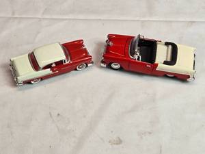 lot 120 image: Dinky 143 1955 Chevrolet Bel Air and 1955 Chevrolet Bel Air