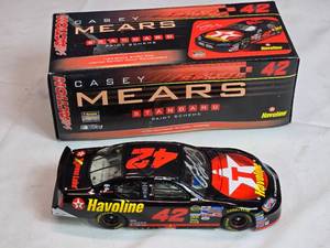 lot 121 image: Action 124 Scale Die-Cast Stock Car, Casey Mears #42 Havoline Standard Paint Scheme