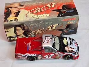 lot 123 image: Action 124 Scale Die-Cast Stock Car, Tony Stewart #47 Axciom Sara Evans Edition
