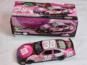 lot 126 image: Action 124 Scale Die-Cast Stock Car, David Gilliland #38 M&Ms Susan G. Komen for the Cure 2007 Fusion