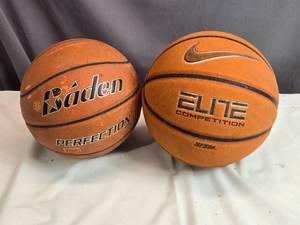 lot 174 image: Baden Perfection and Nike Basketball Elite Competition
