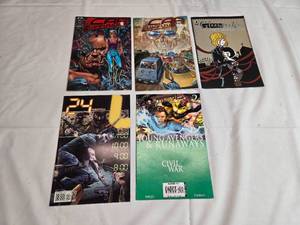 lot 183 image: Lot of 5 Comics - Young Avengers, 24, Gloom Cookie, Car Warriors